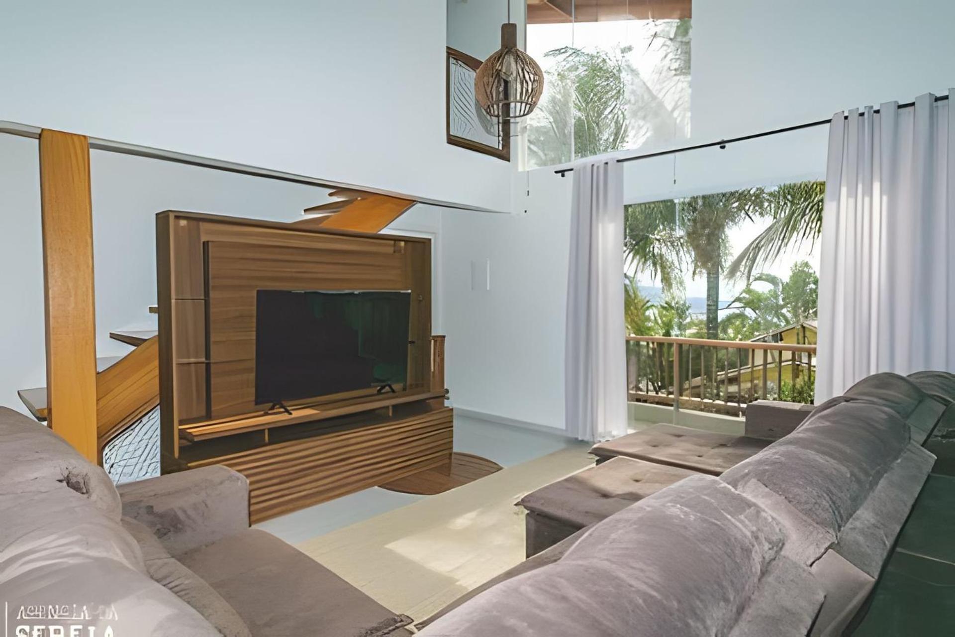 Bela Casa De 4 Suites Com Piscina E Vista - Curral Ilhabela Exterior foto