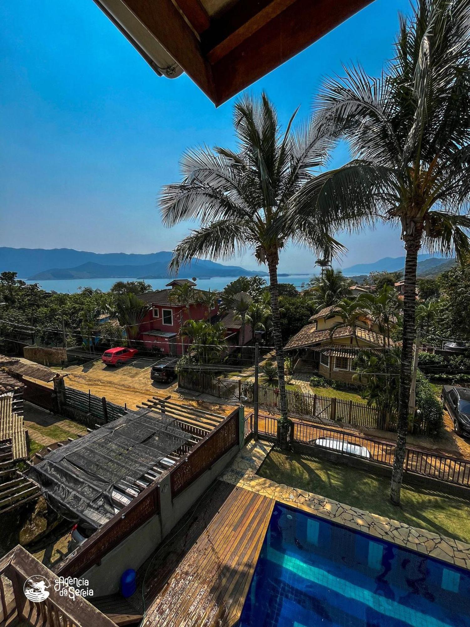 Bela Casa De 4 Suites Com Piscina E Vista - Curral Ilhabela Exterior foto